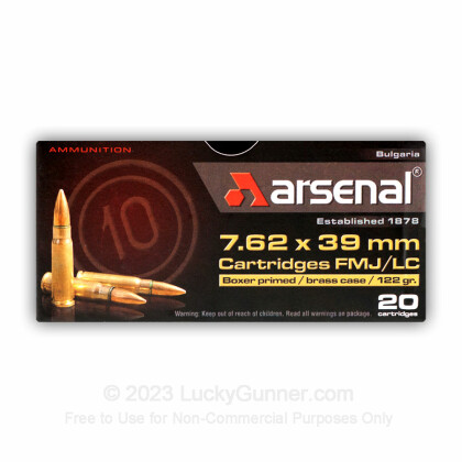 Image 2 of Arsenal 7.62X39 Ammo
