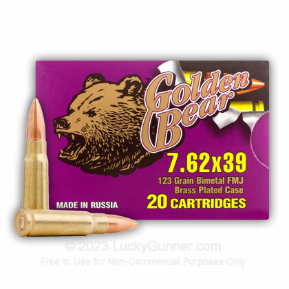 Image 1 of Golden Bear 7.62X39 Ammo