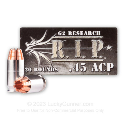 Image 1 of G2 Research .45 ACP (Auto) Ammo