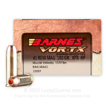 Image 1 of Barnes .41 Rem Magnum Ammo