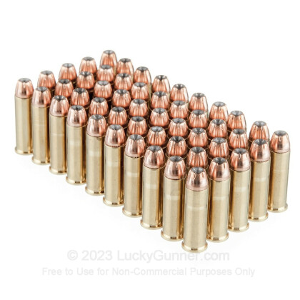 Large image of Premium 38 Special +P Ammo For Sale - 125 Grain JHP Ammunition in Stock by Black Hills - 500 Rounds