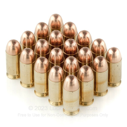 Large image of Cheap 45 ACP Ammo For Sale - 230 Grain FMJ Ammunition in Stock by Black Hills - 20 Rounds