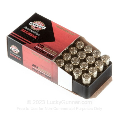 Large image of Premium 9mm Ammo For Sale - 115 Grain EXP JHP Ammunition in Stock by Black Hills - 20 Rounds