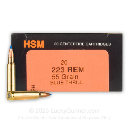 Image 1 of HSM Ammunition .223 Remington Ammo