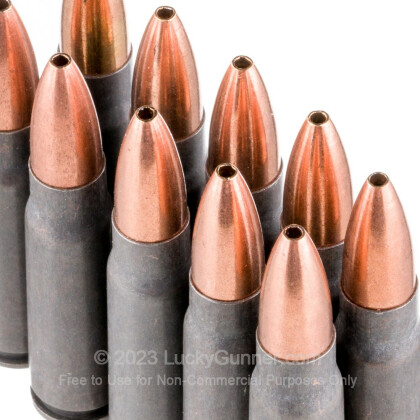 Large image of Bulk 7.62x39 Ammo In Stock - 122 gr HP - 7.62x39 Ammunition by Tula Cartridge Works For Sale - 50 Rounds