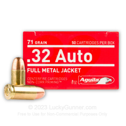 Image 2 of Aguila .32 Auto (ACP) Ammo