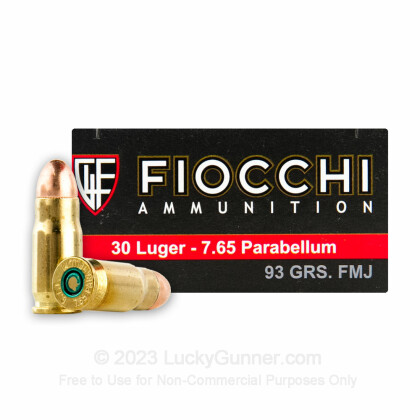 Image 1 of Fiocchi .30 Luger Ammo