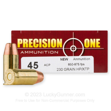 Image 1 of Precision One .45 ACP (Auto) Ammo