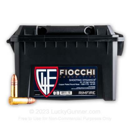 Large image of 22 LR Ammo For Sale - 40 gr CPRN - Fiocchi In Stock - 1575 Rounds