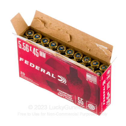 Image 3 of Federal 5.56x45mm Ammo
