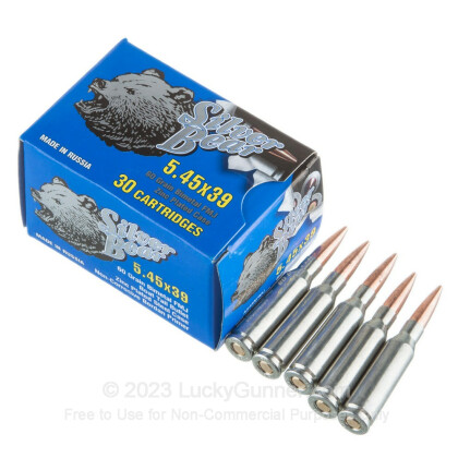 Image 3 of Silver Bear 5.45x39 Russian Ammo