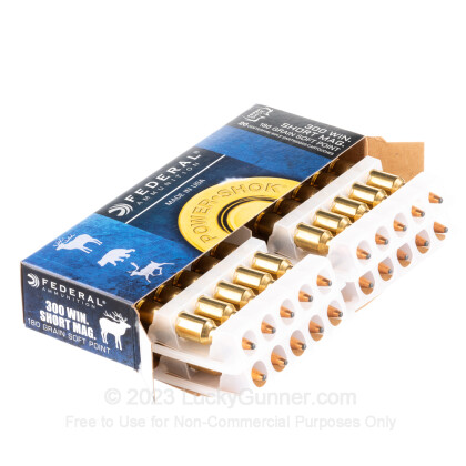 Image 3 of Federal 300 Winchester Short Magnum Ammo
