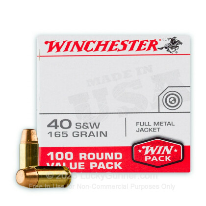 Image 2 of Winchester .40 S&W (Smith & Wesson) Ammo