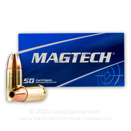 Large image of 9mm Luger Ammo For Sale - 115 gr JHP Magtech Ammunition In Stock - 50 Rounds