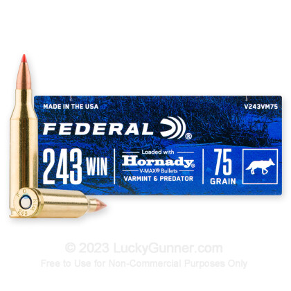 Image 1 of Federal .243 Winchester Ammo
