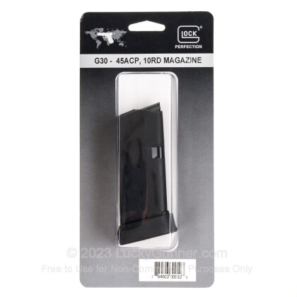 Large image of Factory Glock 45 ACP G30 10 Round Generation 4 Magazine For Sale - 10 Rounds