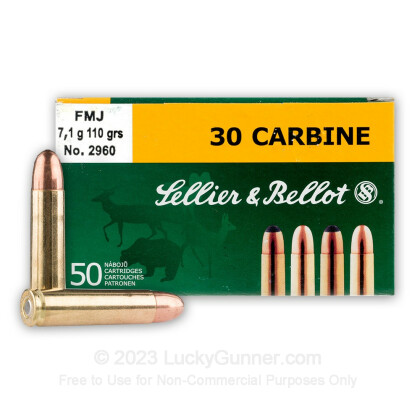 Image 1 of Sellier & Bellot 30 Carbine Ammo