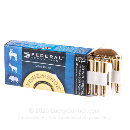 Image 3 of Federal .32 Winchester Special Ammo