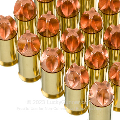 Large image of Premium 45 ACP Ammo For Sale - 135 Grain HoneyBadger Ammunition in Stock by Black Hills - 20 Rounds