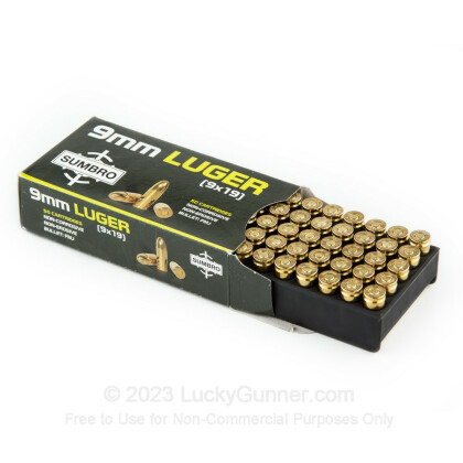 Image 6 of Sumbro 9mm Luger (9x19) Ammo