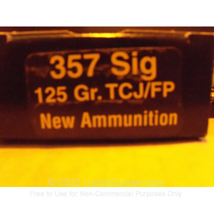 Image 3 of PCI .357 Sig Ammo