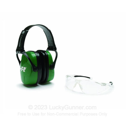 Large image of Howard Leight Green Electronic Earmuffs For Sale - 25 NRR - Howard Leight Safety Combo Kit in Stock
