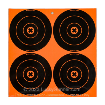 Large image of Big Burst Targets For Sale - 12 - 6" Targets - Birchwood Casey Targets For Sale