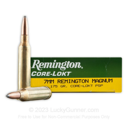 Image 1 of Remington 7mm Remington Magnum Ammo