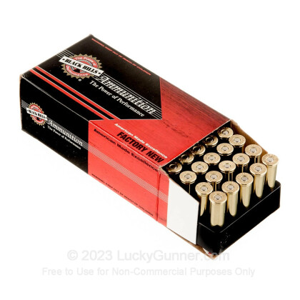 Large image of Cheap 357 Mag Ammo For Sale - 125 Grain JHP Ammunition in Stock by Black Hills Ammunition - 50 Rounds