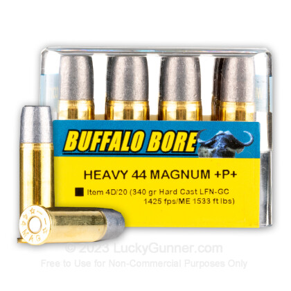 Image 1 of Buffalo Bore .44 Magnum Ammo