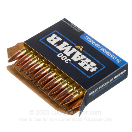 Large image of Premium 300 HAM'R Ammo For Sale - 135 Grain Bonded SP Ammunition in Stock by Wilson Combat - 20 Rounds