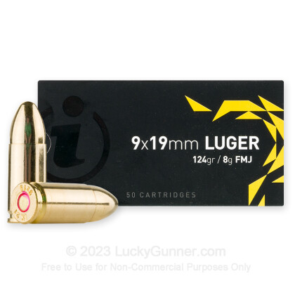 Image 2 of Igman Ammunition 9mm Luger (9x19) Ammo