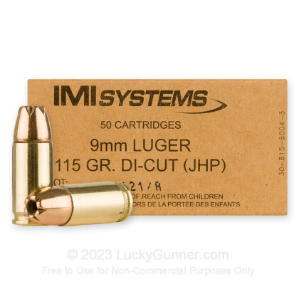Image 1 of Israeli Military Industries 9mm Luger (9x19) Ammo