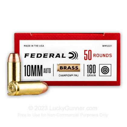 Image 2 of Federal 10mm Auto Ammo