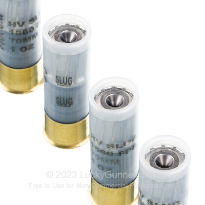 Large image of Bulk 12 ga Slugs For Sale - Fiocchi 1 oz Aero Slug Ammo - 10 Rounds