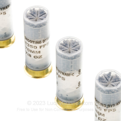 Large image of 12 ga Target Shells For Sale - 2-3/4" 7/8 oz #8 Target Shell Ammunition by Fiocchi
