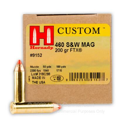 Image 1 of Hornady .460 Smith & Wesson Ammo