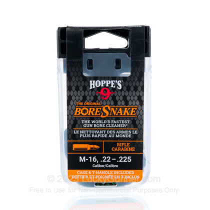Large image of Hoppe's BoreSnake for Sale - .22 - .223/5.56 Calibers - Hoppe's BoreSnake for Sale