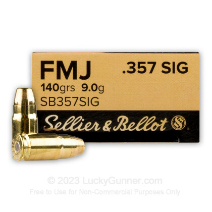 Image 1 of Sellier & Bellot .357 Sig Ammo