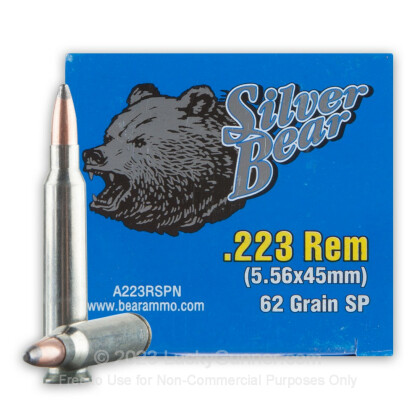 Image 2 of Silver Bear .223 Remington Ammo