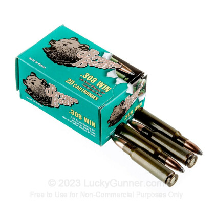 Image 3 of Brown Bear .308 (7.62X51) Ammo