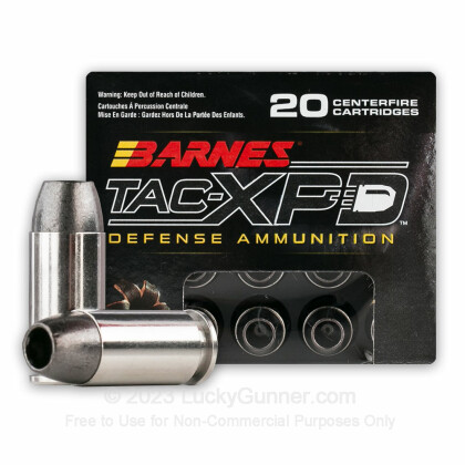 Image 2 of Barnes .40 S&W (Smith & Wesson) Ammo