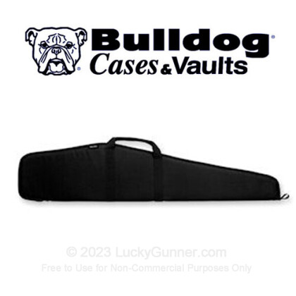 Large image of Bulldog Pit Bull - Black Scoped Rifle Case For Sale
