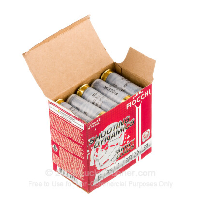 Large image of Cheap 12 ga Target Shells For Sale - 2-3/4" 1 oz #7-1/2 Target Shell Ammunition by Fiocchi - 250 Rounds 