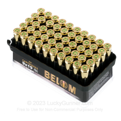 Image 2 of Belom 9mm Luger (9x19) Ammo