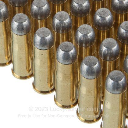 Large image of Premium 38-40 Ammo For Sale - 180 Grain LFN Ammunition in Stock by Black Hills - 50 Rounds