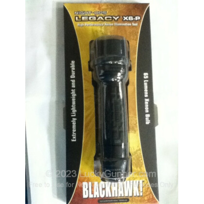 Large image of Flashlight - Night Ops Legacy X6-P - Black - Blackhawk For Sale