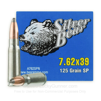 Image 2 of Silver Bear 7.62X39 Ammo
