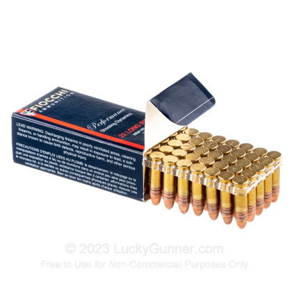 Large image of 22 LR Ammo For Sale - 40 gr CPRN - Fiocchi Ammo In Stock - 50 Rounds
