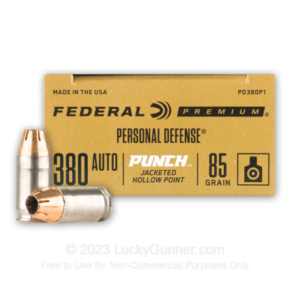 Image 2 of Federal .380 Auto (ACP) Ammo